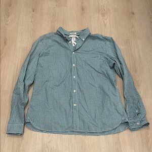 NWT LOGG XL Men's Green Checkered Shirt
